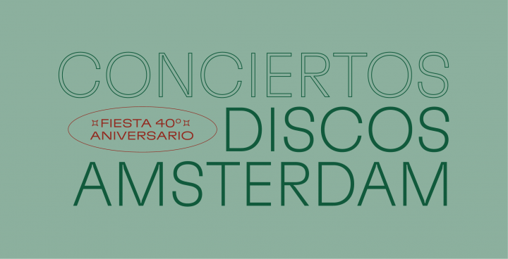 Discos Amsterdam 40 Aniversario